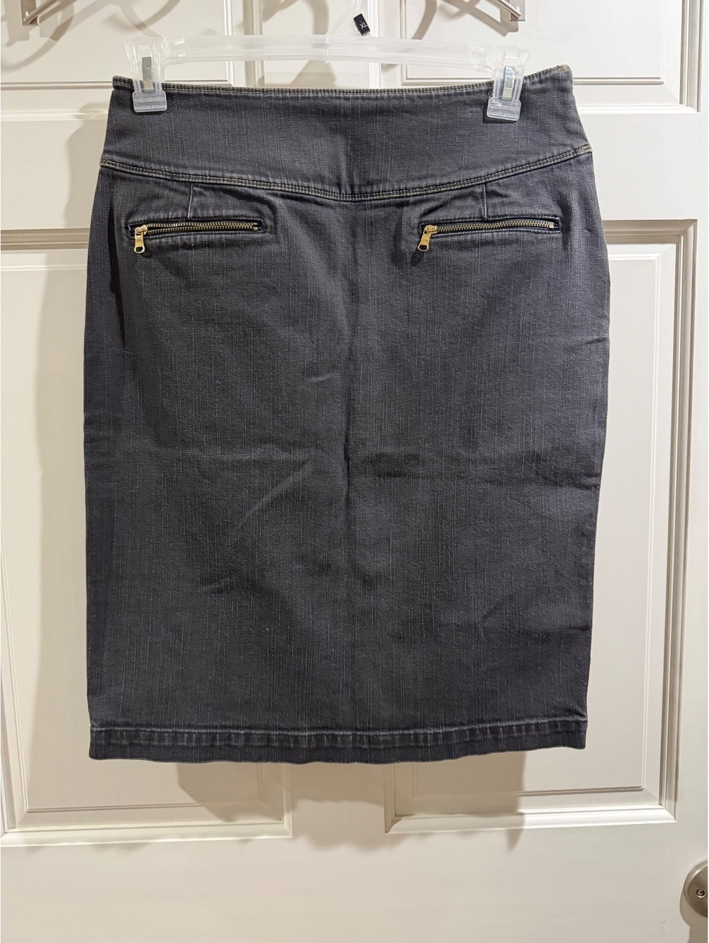 Lauren Jeans Co. Black Denim Pencil Skirt Size 10